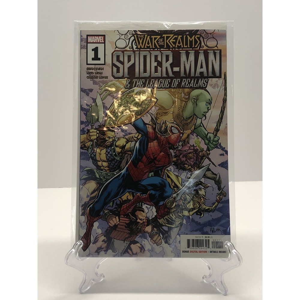 War Of The Realms Spider-Man And The League Of The Realms #1  MARVEL 2019 NM